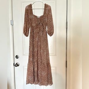 Lush Meadow Floral Maxi Dress